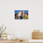 Portret van een Farmer NC Wyeth 1943 Poster (Keuken)