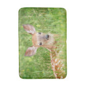 Portret van een Fawn (witte staarten) Badmat (Voorkant Verticaal)