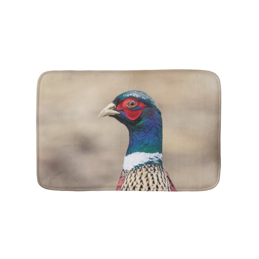 Portret van een fazant badmat (Voorkant)