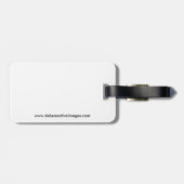 Portret van een fazant bagagelabel (Achterkant horizontaal)