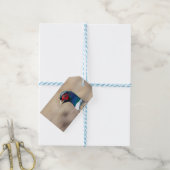 Portret van een fazant cadeaulabel (Met Touw)