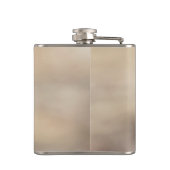 Portret van een fazant heupfles (Achterkant)