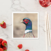 Portret van een fazant servetten (Insitu)