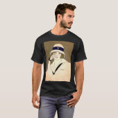  portret van een flapper t-shirt (Voorkant volledig)