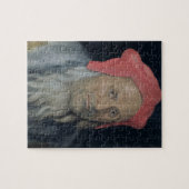 Portret van een gebogen Man in een rood Pet, 1520 Legpuzzel (Horizontaal)