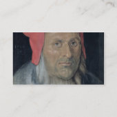 Portret van een gebogen Man in een rood Pet, 1520  Visitekaartje (Achterkant)