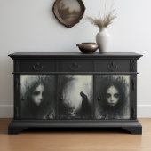 Portret van een geest - Decoupage - Inpakpapier Vel