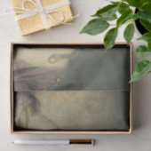 Portret van een geïrriteerde vrouw tissuepapier (Geschenk)