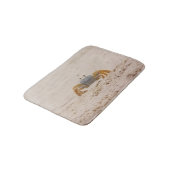 Portret van een Ghost Crab Bath Mat (Gekanteld)