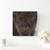 Portret van een gifstier in de regen vierkante klok (Huis)