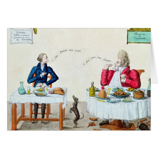 Portret van een Glutton (Voorkant Horizontaal)