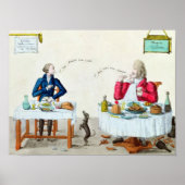 Portret van een Glutton Poster (Voorkant)