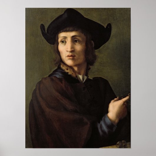 Portret van een Goldsmith Poster (Voorkant)