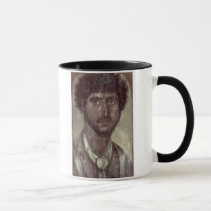 Portret van een Griek uit Fayum, Romano-Egyptenaar Mok