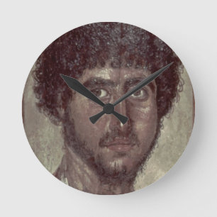 Portret van een Griek uit Fayum, Romano-Egyptenaar Ronde Klok