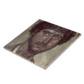 Portret van een Griek uit Fayum, Romano-Egyptenaar Tegeltje (Zijkant)