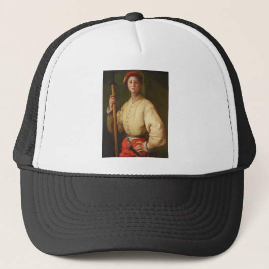 Portret van een Halberdier van Pontormo Trucker Pet (Voorkant)