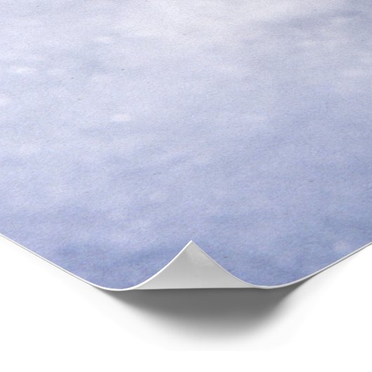 Portret van een Harp Seal Pup Poster (Hoek)