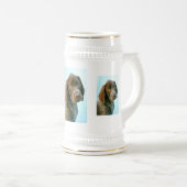 Portret van een hond bierpul (Voorkant rechts)