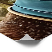 Portret van een Humanoïde alien | AI Art Poster (Hoek)