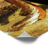 Portret van een Indiase chef Poster (Hoek)