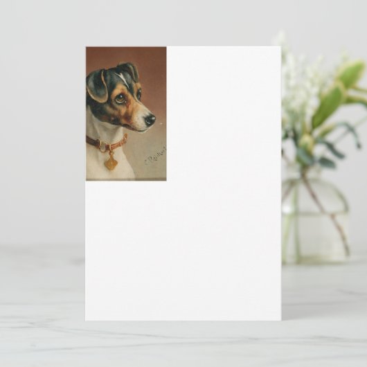 Portret van een Jack Russel Terriër | Carl Reicher (Staand voorkant)