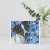 Portret van een Jack Russell Briefkaart (Staand voorkant)