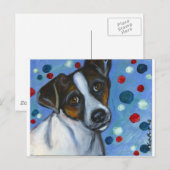 Portret van een Jack Russell Briefkaart (Voorkant / Achterkant)