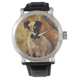 Portret van een Jack Russell Dog (Animal Art) Horloge
