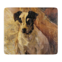 Portret van een Jack Russell Dog (Animal Art) Snijplank