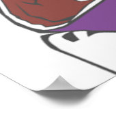 Portret van een Japanse vrouw Poster (Hoek)