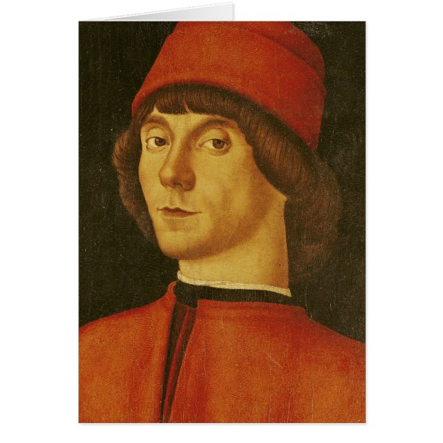 Portret van een jong Man (Voorkant)