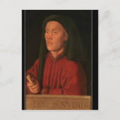 Portret van een jong Man, 1432 Briefkaart (Voorkant)