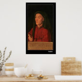 Portret van een jong Man, 1432 Poster (Keuken)