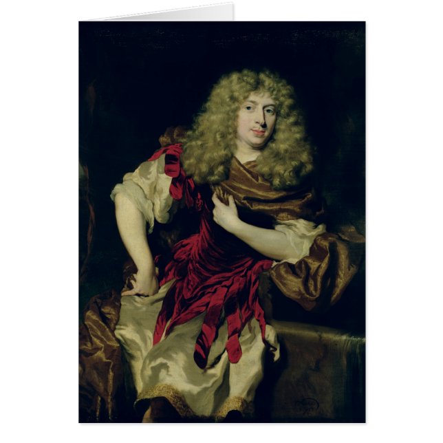 Portret van een jong Man, 1676 (Voorkant)