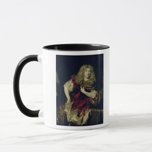 Portret van een jong Man, 1676 Mok (Links)