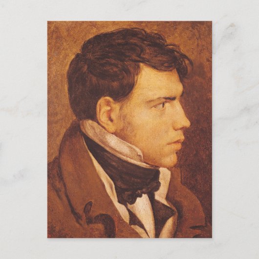 Portret van een jong Man 2 Briefkaart (Voorkant)