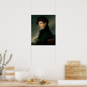 Portret van een jong Man als jager, 1811 Poster (Keuken)