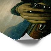 Portret van een jong Man als jager, 1811 Poster (Hoek)