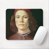 Portret van een jong Man, c.1480-85 Muismat (Met muis)