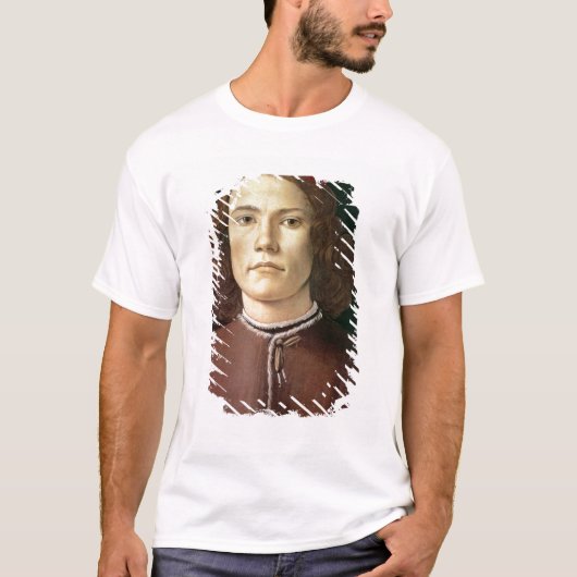 Portret van een jong Man, c.1480-85 T-shirt (Voorkant)