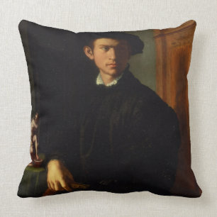 Portret van een jong man, c.1532-40 (olie op het p kussen