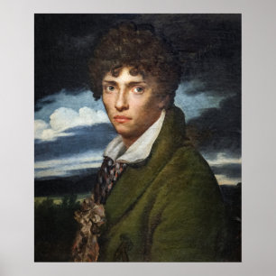 Portret van een jong Man door David Poster