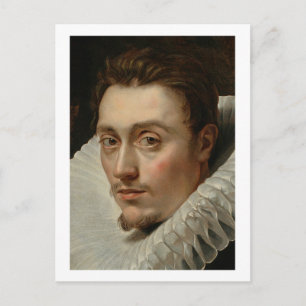 Portret van een jong Man door Rubens Briefkaart