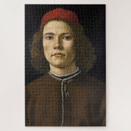 Portret van een jong Man (door Sandro Botticelli) Legpuzzel