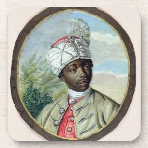 Portret van een jong Man (m/v en lichaamskleur op Drankjes Onderzetter