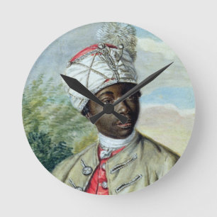 Portret van een jong Man (m/v en lichaamskleur op  Ronde Klok