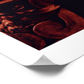 Portret van een jong Man met boek Poster (Hoek)