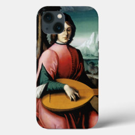 Portret van een jong Man met een Lute Case-Mate iPhone Case