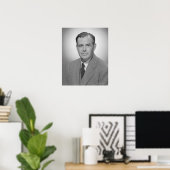 Portret van een jong Man Poster (Thuiskantoor)